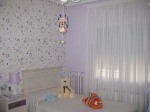 Dormitorio con colores relajantes